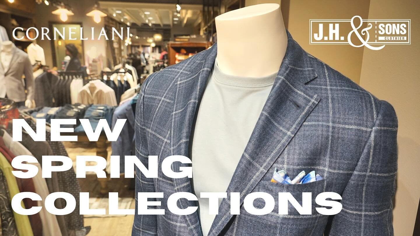 Spring is in the air☀️💐🌿

Find new collections in-store from Corneliani, Eton, Stenstroms, Gran Sasso, Emanuel Berg, Peter Millar, and more.

Follow our stories for updates.

#dtsf #experiencephillipsavenue #exploresouthdakota #omaha #visitomaha #m