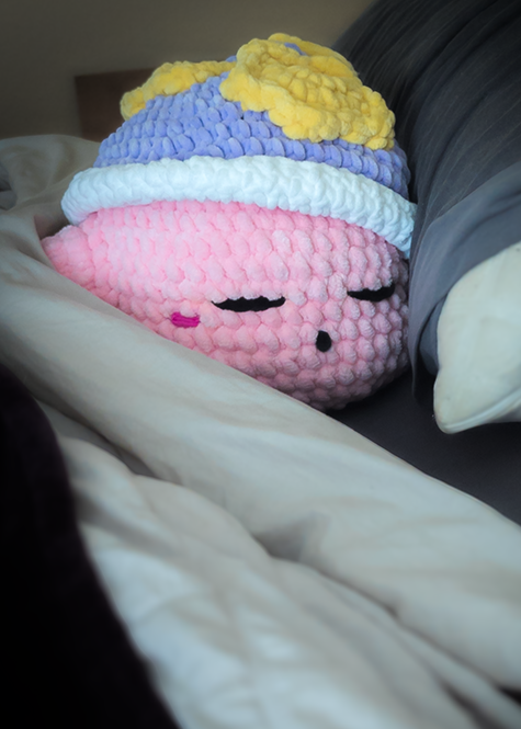 Pink Puff Pattern from Aqcrochets Etsy