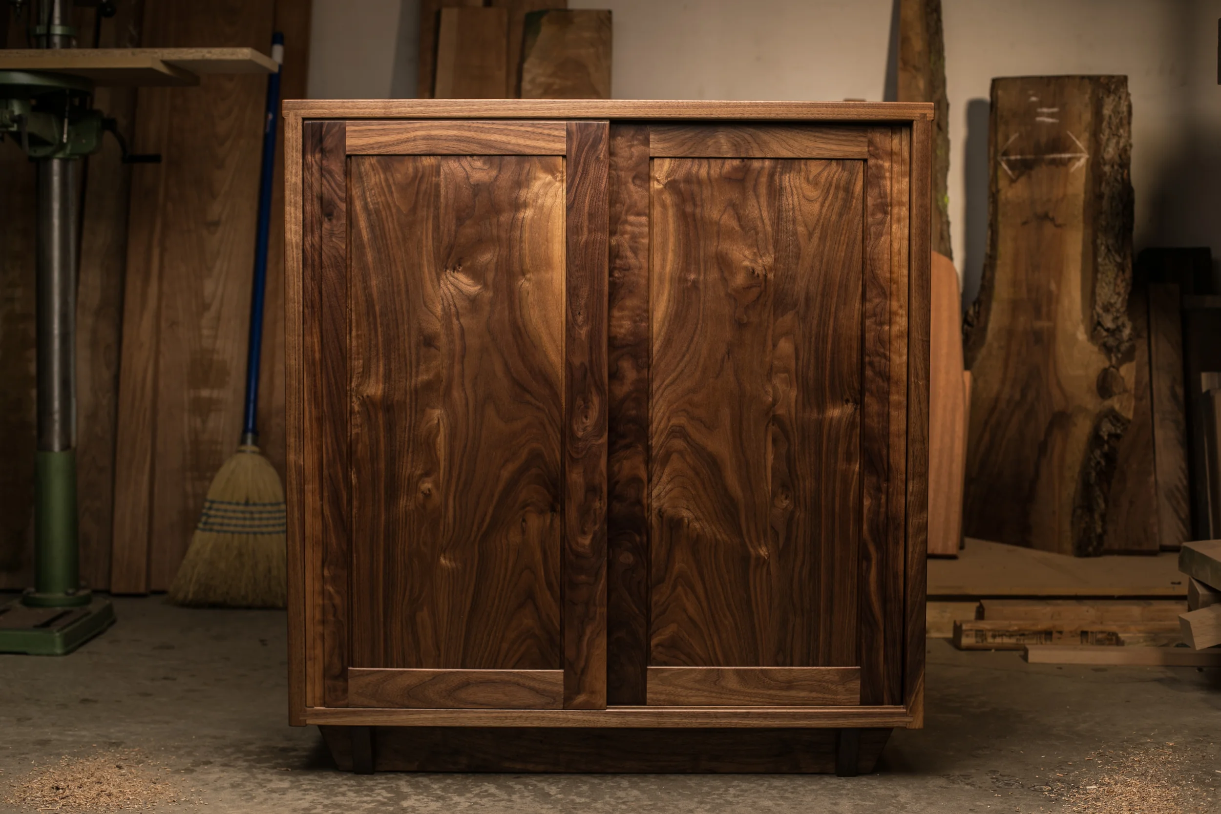 Photos: Coryjohnn . Book matched door panels