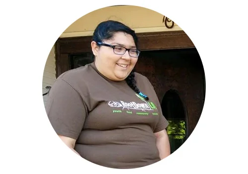 Janelle has moved on to focus on college at Santa Monica College. Before that, she was helping manage our garden network at our WECAN site.