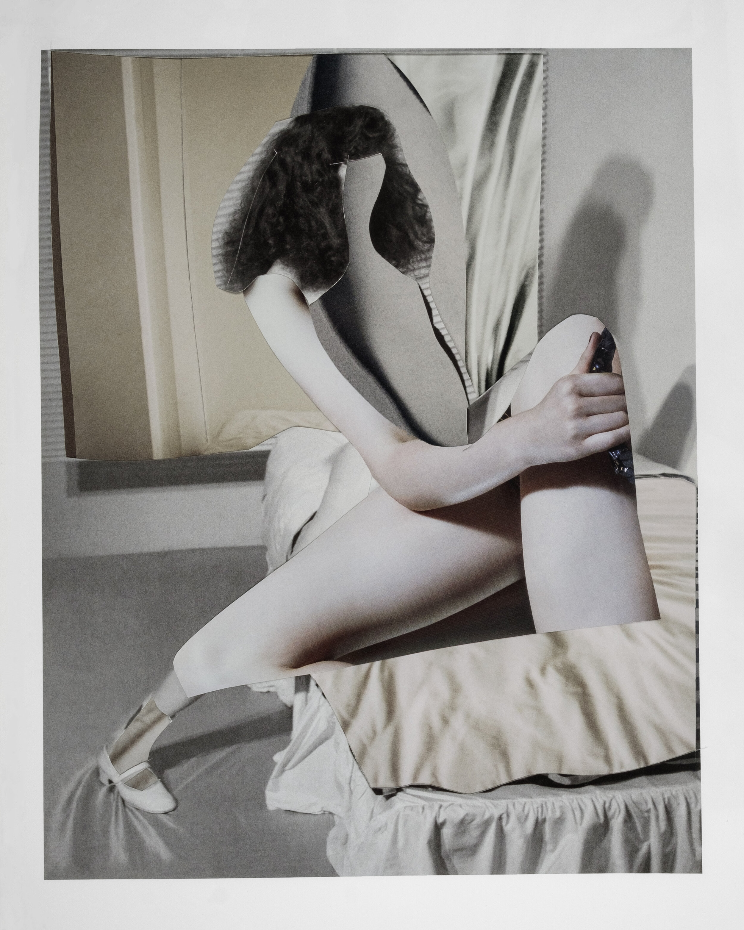 Figure with Leg on Bed_24 x 30 cm_UK_2020_K Young Collage.jpg