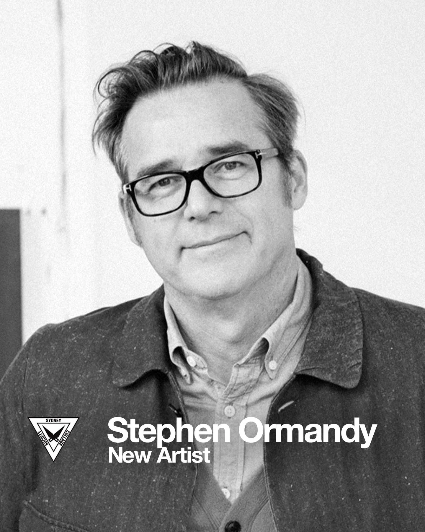 We are excited to welcome Stephen Ormandy to the Sydney Collage Society in 2026.

Stephen is an Australian artist and designer whose practice is grounded in the language of collage&mdash;assembling, layering, and reconfiguring shape, colour, and form