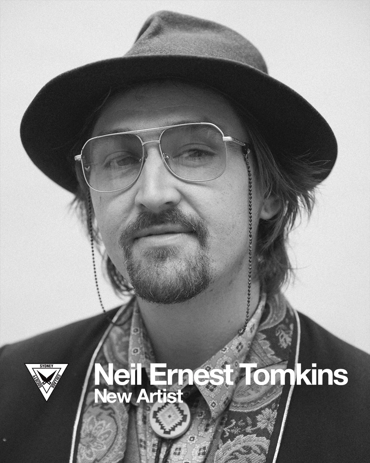 Using collage as a central technique, Sydney artist Neil Ernest Tomkins layers representational ideals of landscape into fragmented forms, creating compositions that encourage the audience to engage actively with the work. Through this process, he ex