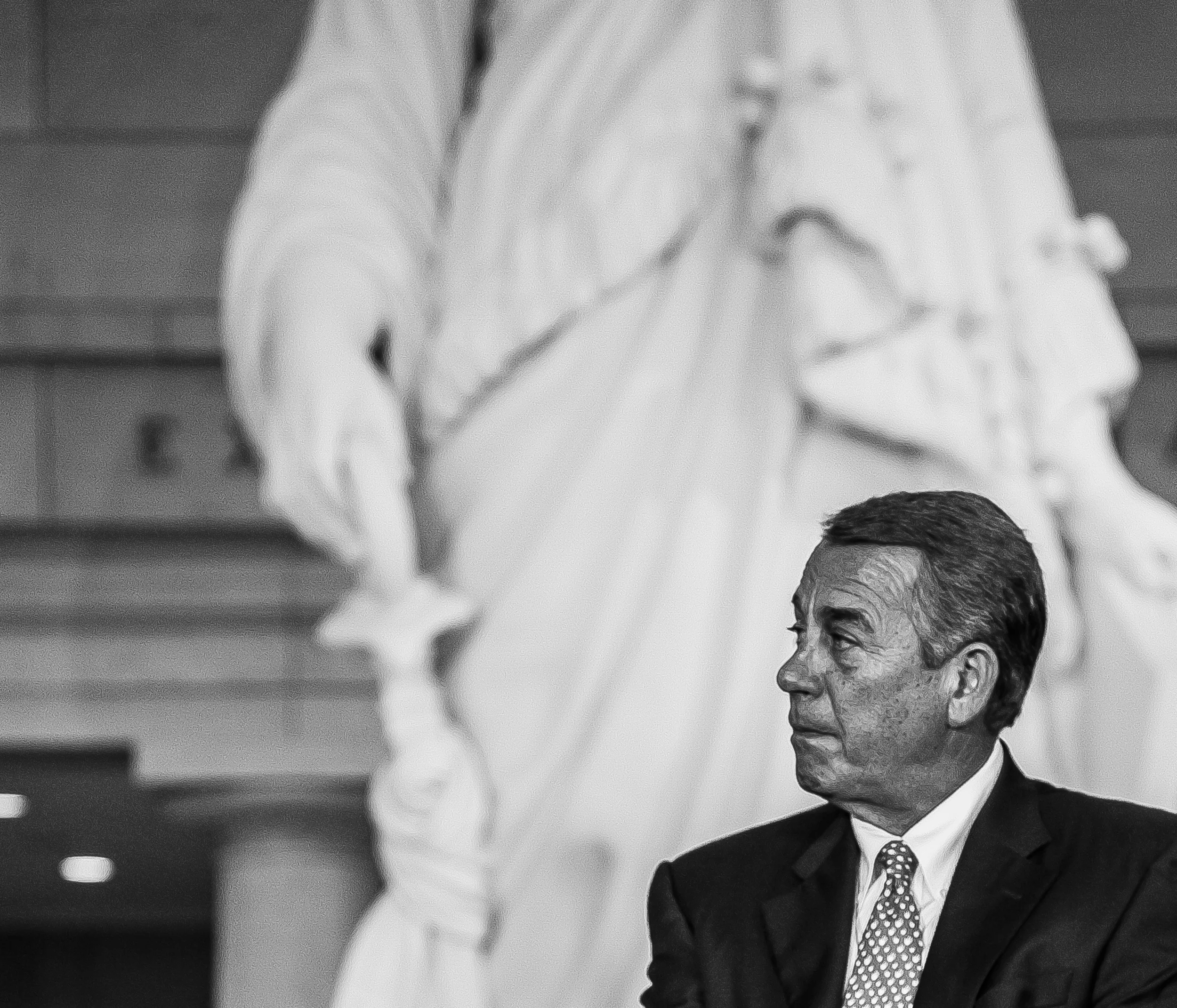 John Boehner photographed at the Capitol
