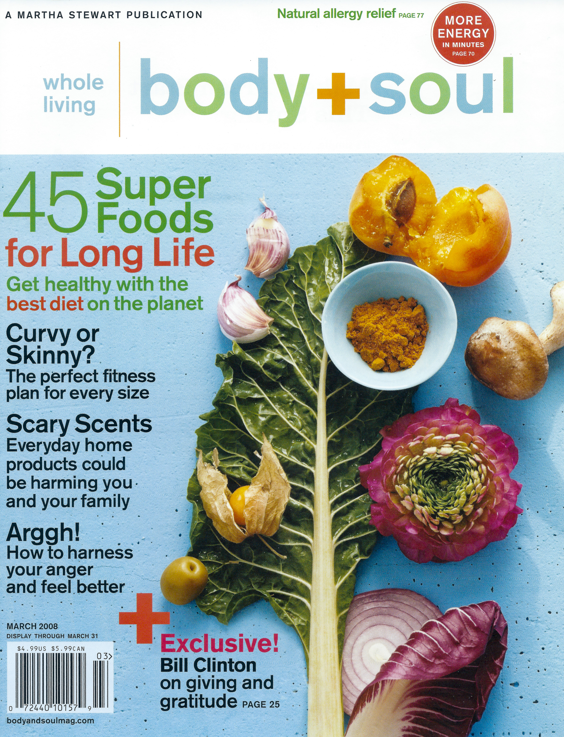 Martha Stewart's Body + Soul Cover