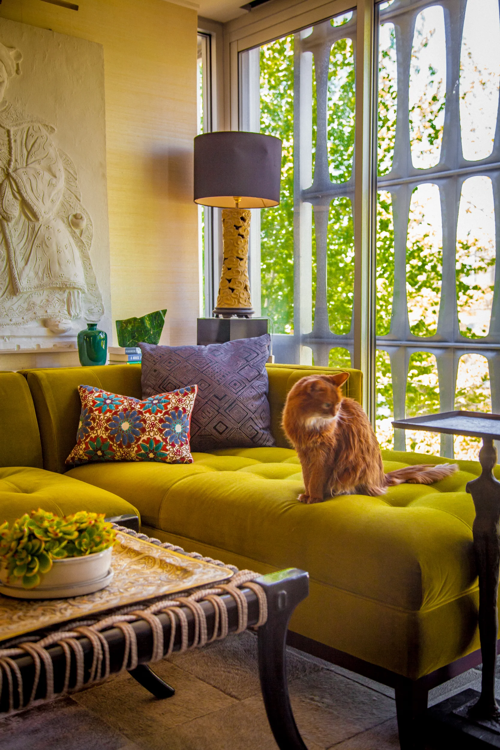 Dunham home photographed for The Washington Post