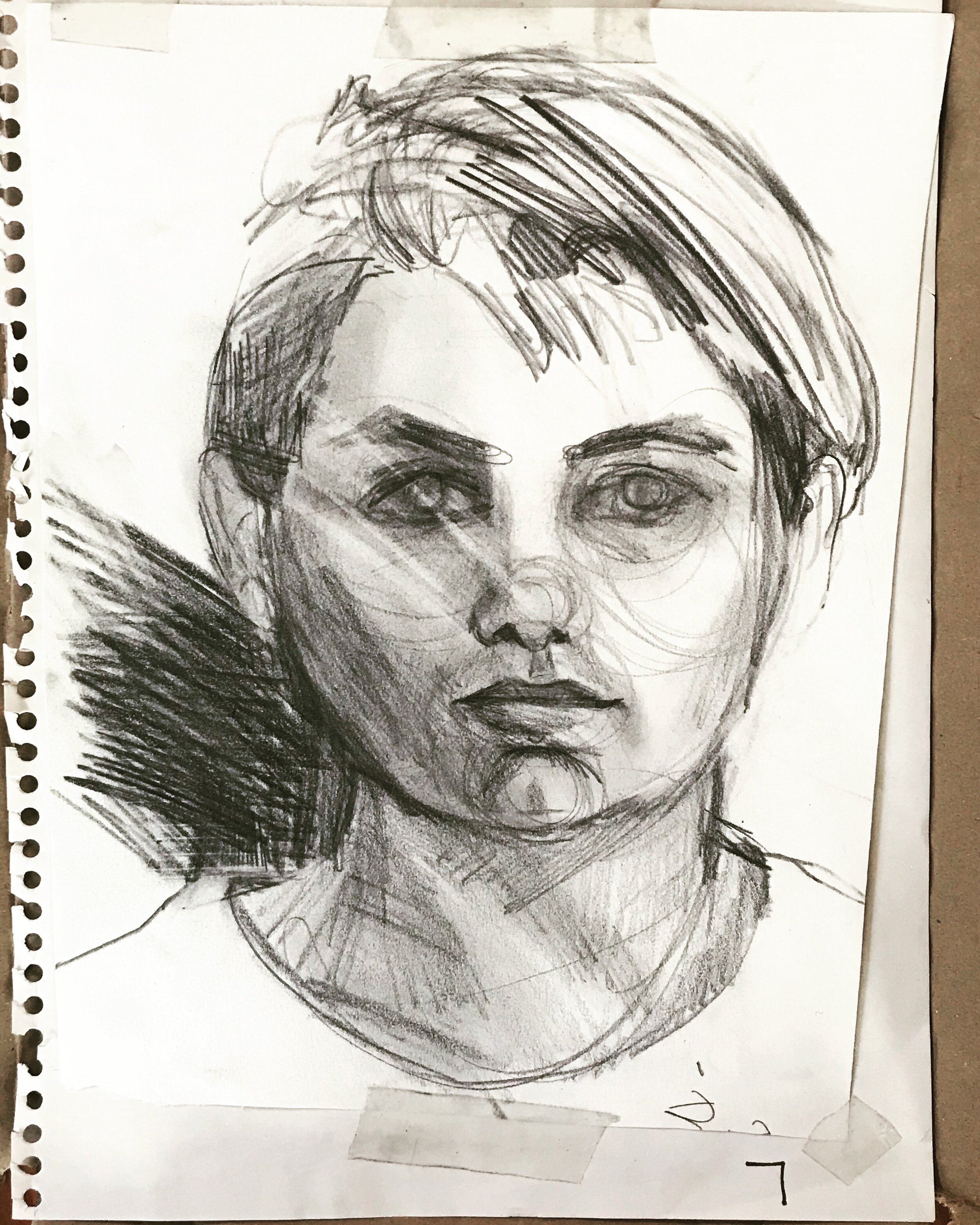 Self Portrait circa 1983