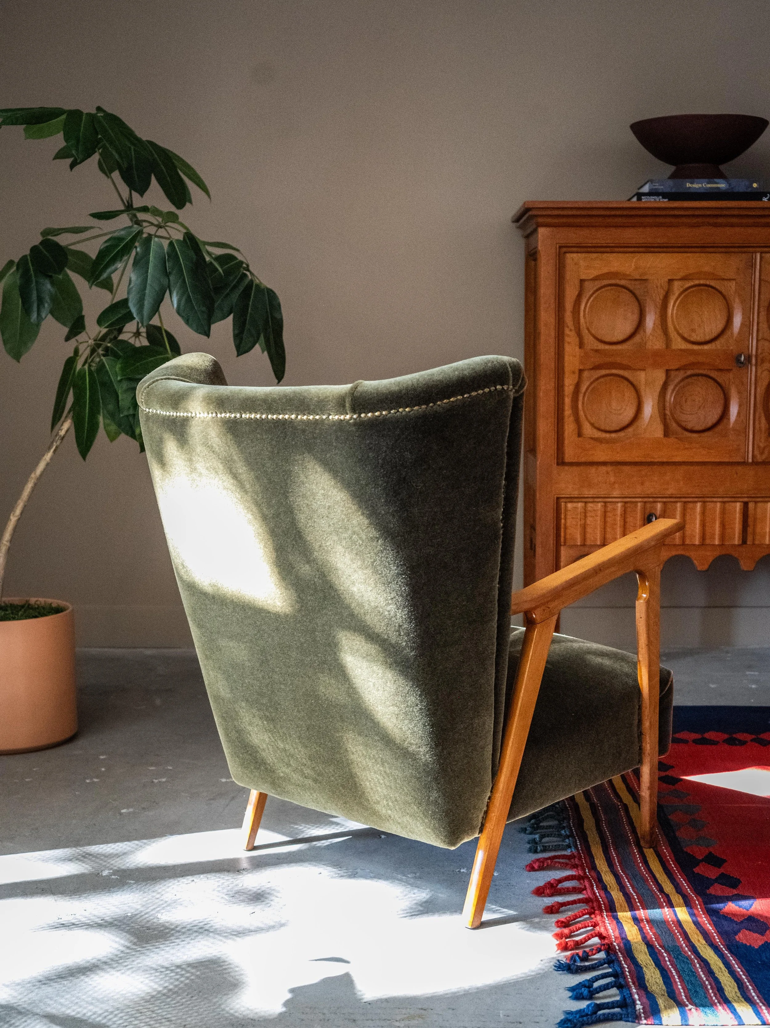 Lawson-Fenning Velvet Chair