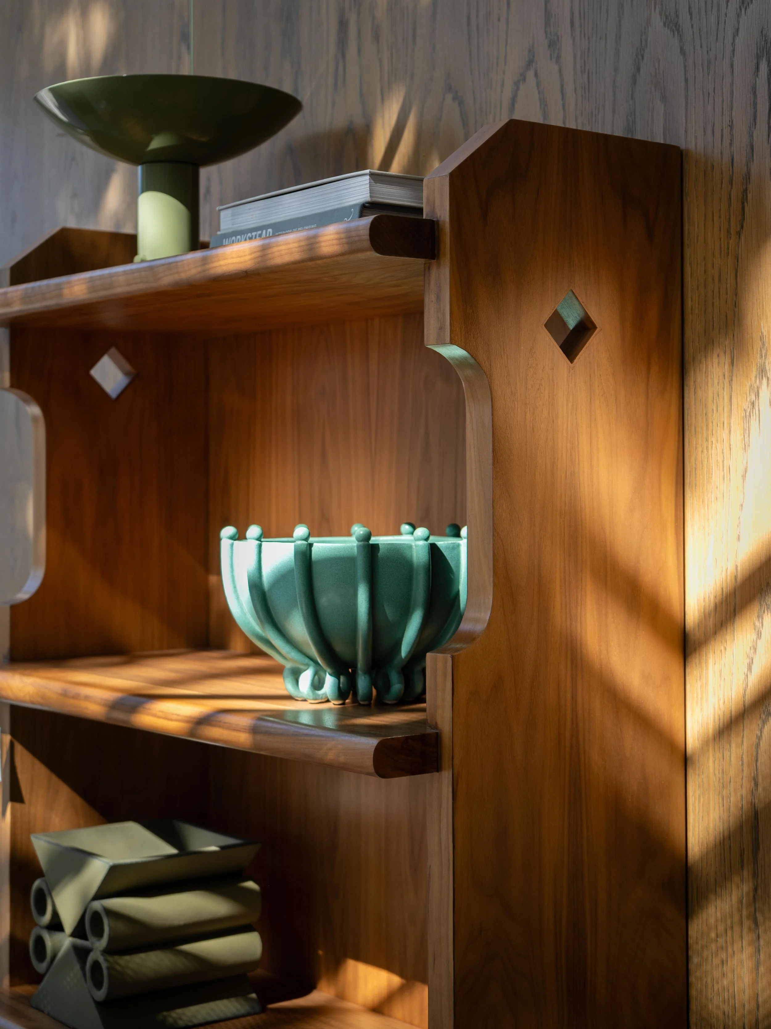 Lawson-Fenning Ceramics & Bookshelf