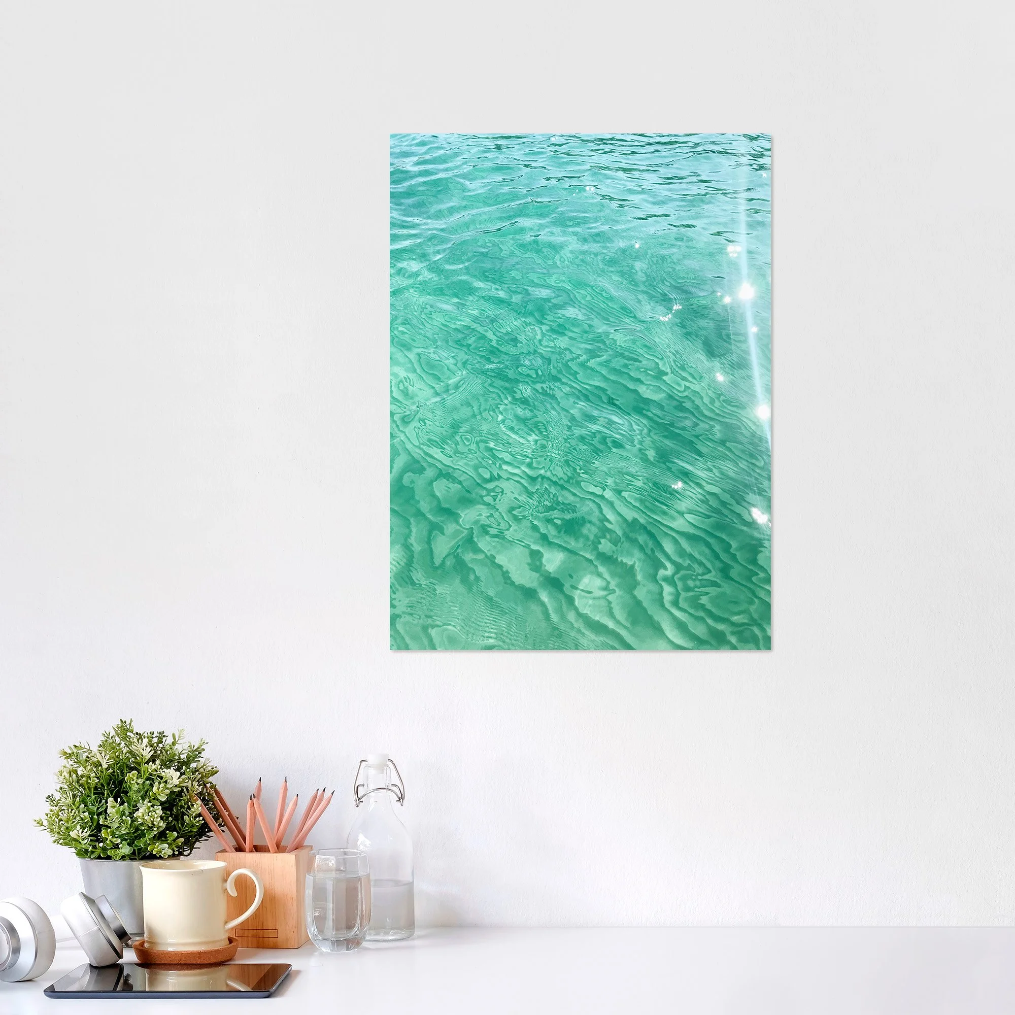 Lake Michigan Sunshine on Water Fine Art Photo Print.jpg
