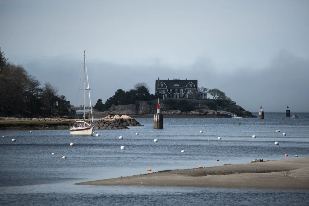 Cohasset Massachusetts wedding harbor ocean