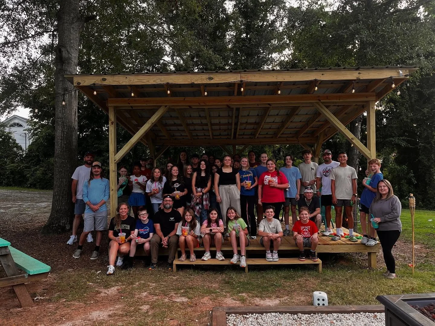 โจ Youth Group Night at The Backyard! โจ
We cooled off with snow cones ๐ง, sipped on lemonades ๐ฅค, and enjoyed the sweetest fellowship together! Nothing better than time spent laughing, growing, and sharing God’s love with our youth family. ๐