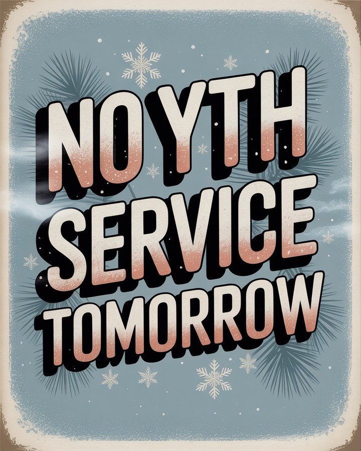 ❄️ No YTH Tomorrow ❄️
Since school is out and temps may refreeze leftover ice/sleet, we&rsquo;re playing it safe&mdash;especially with evening travel.
Stay warm, stay safe, and we&rsquo;ll see you soon! ❤️🔥