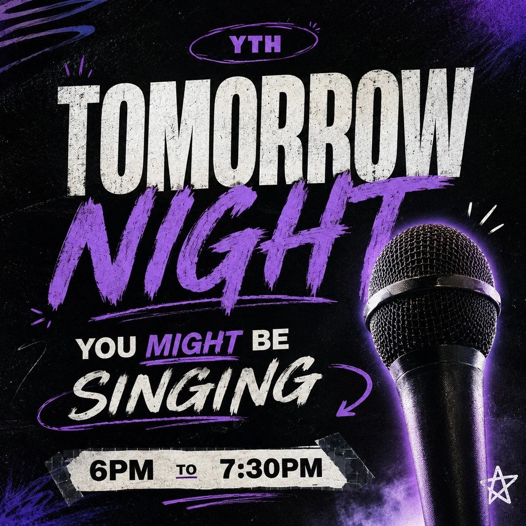 might wanna pull up tomorrow night&hellip; 👀🎤
that&rsquo;s all we&rsquo;re saying.

6PM&ndash;7:30PM
bring your people 😅