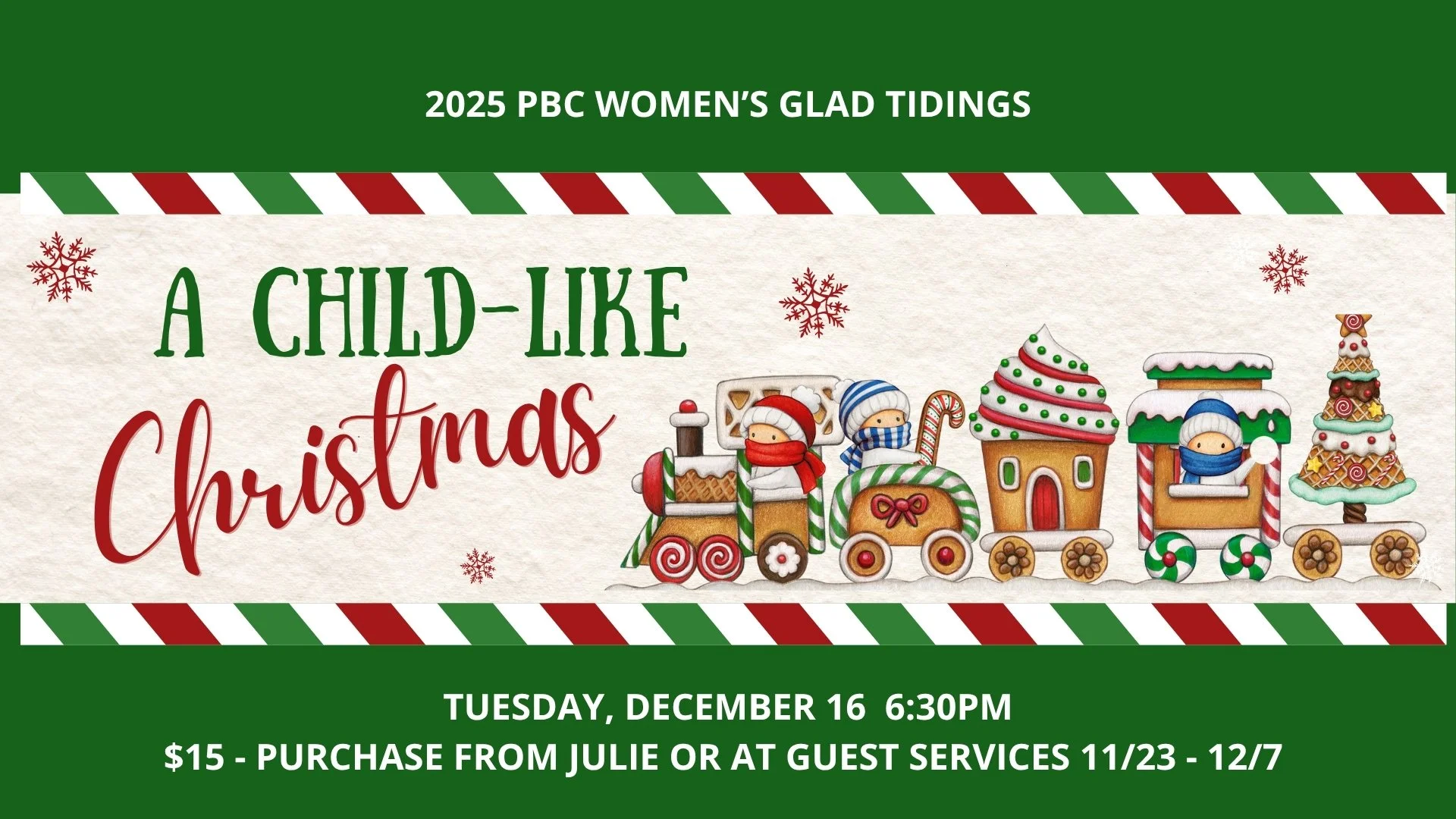 PBC Women's Glad Tidings Banquet