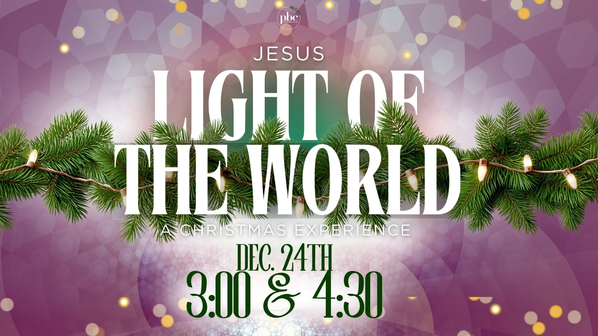 Christmas Eve Services