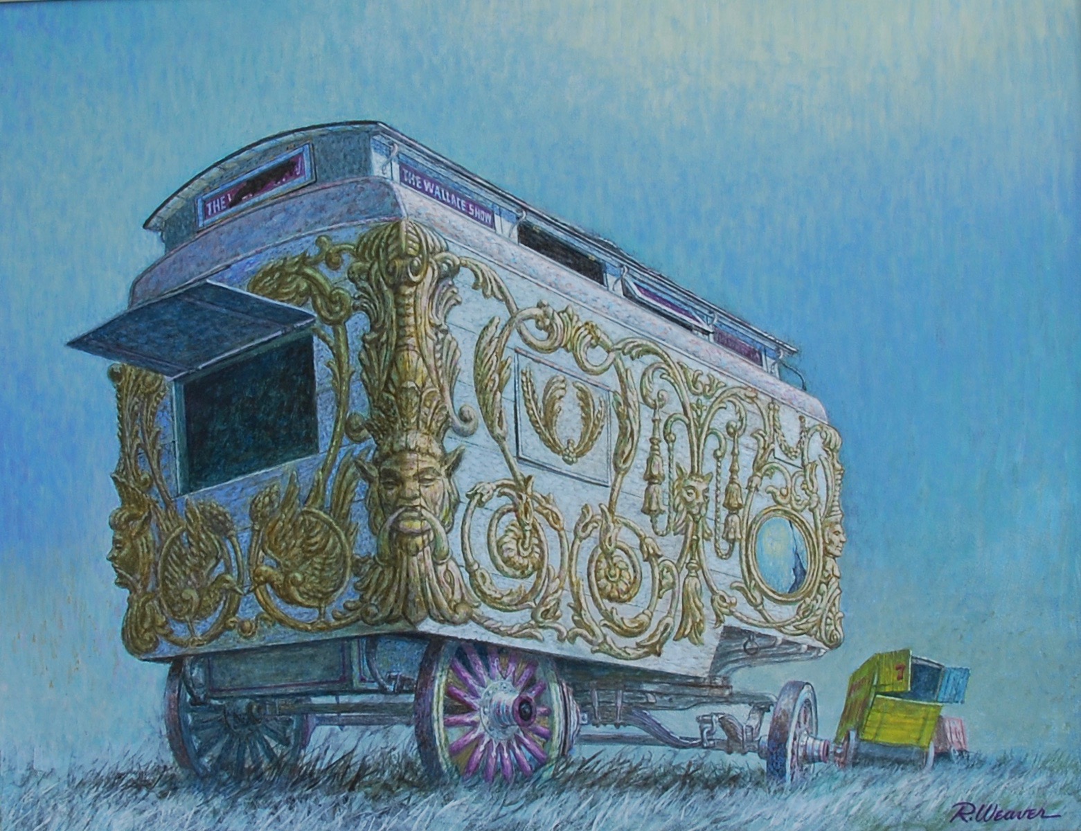 "Wagons In Moonlight" c. 1983*