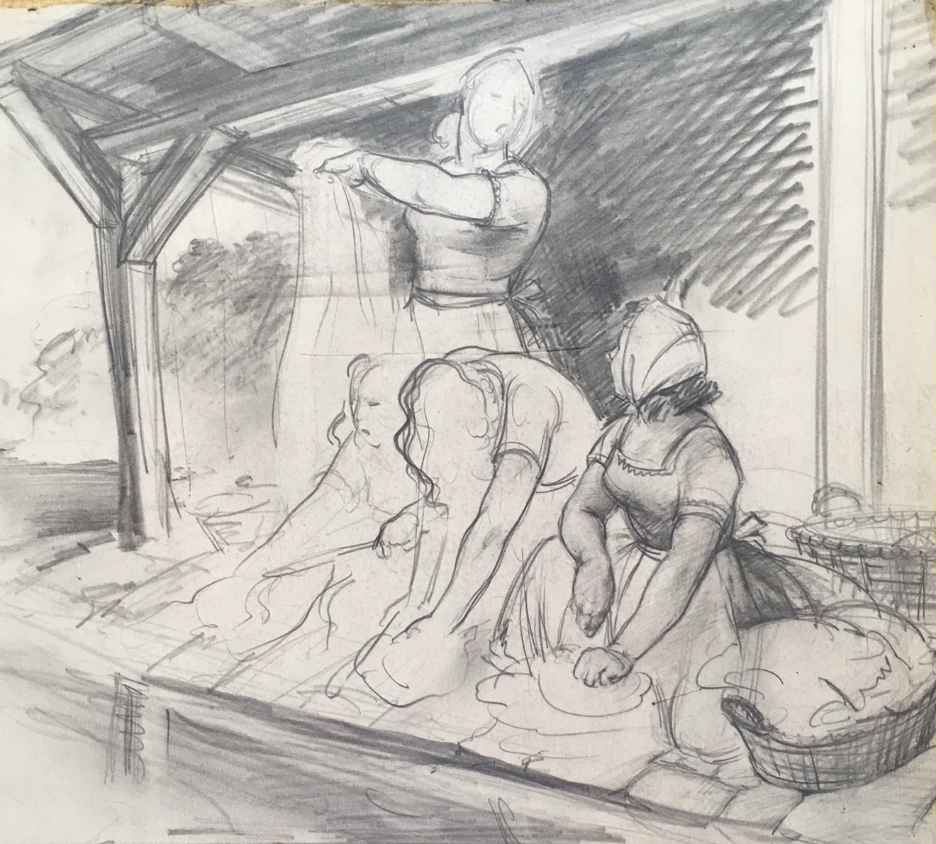 "Women Washing" c. 1939*