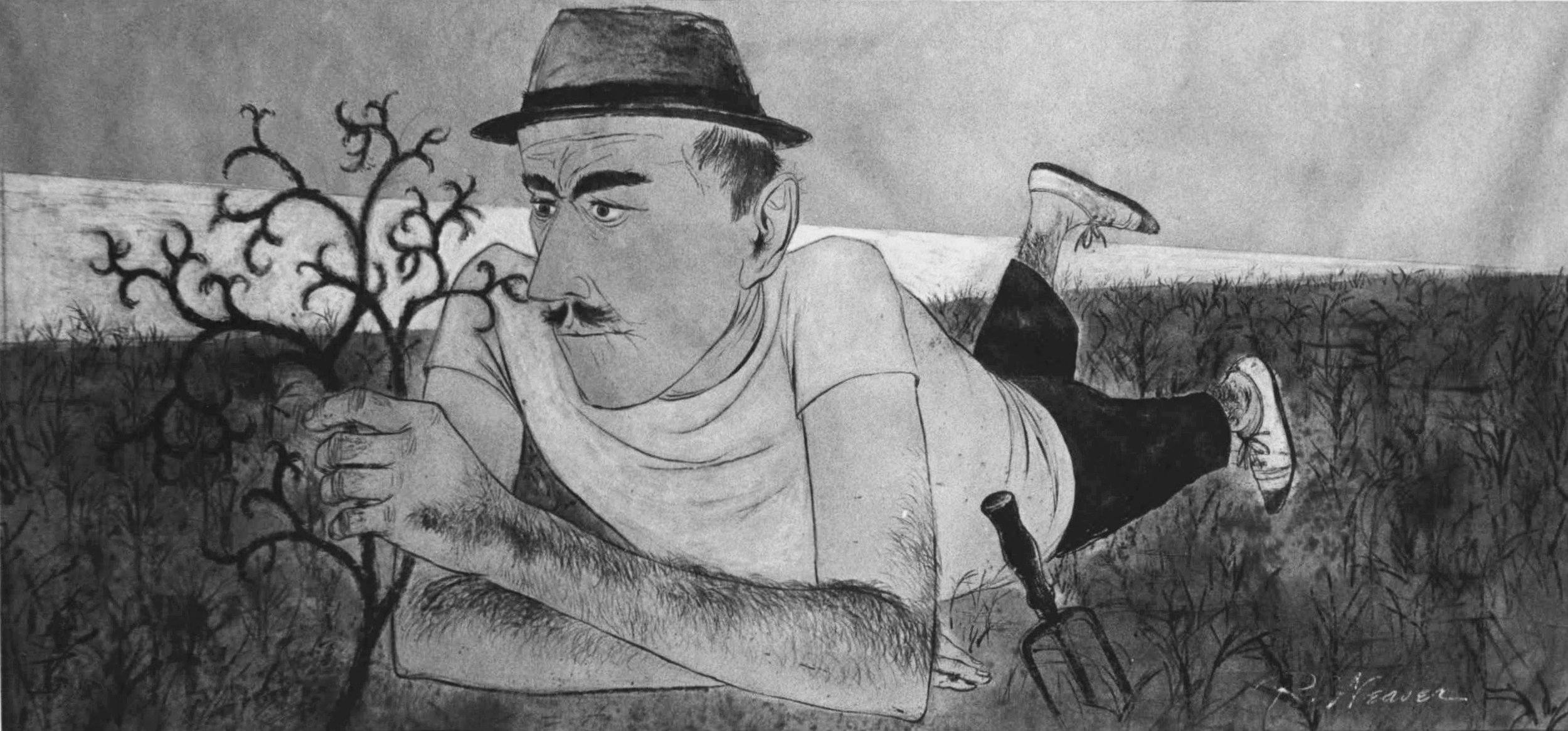 "The Bewildered Man" c. 1950