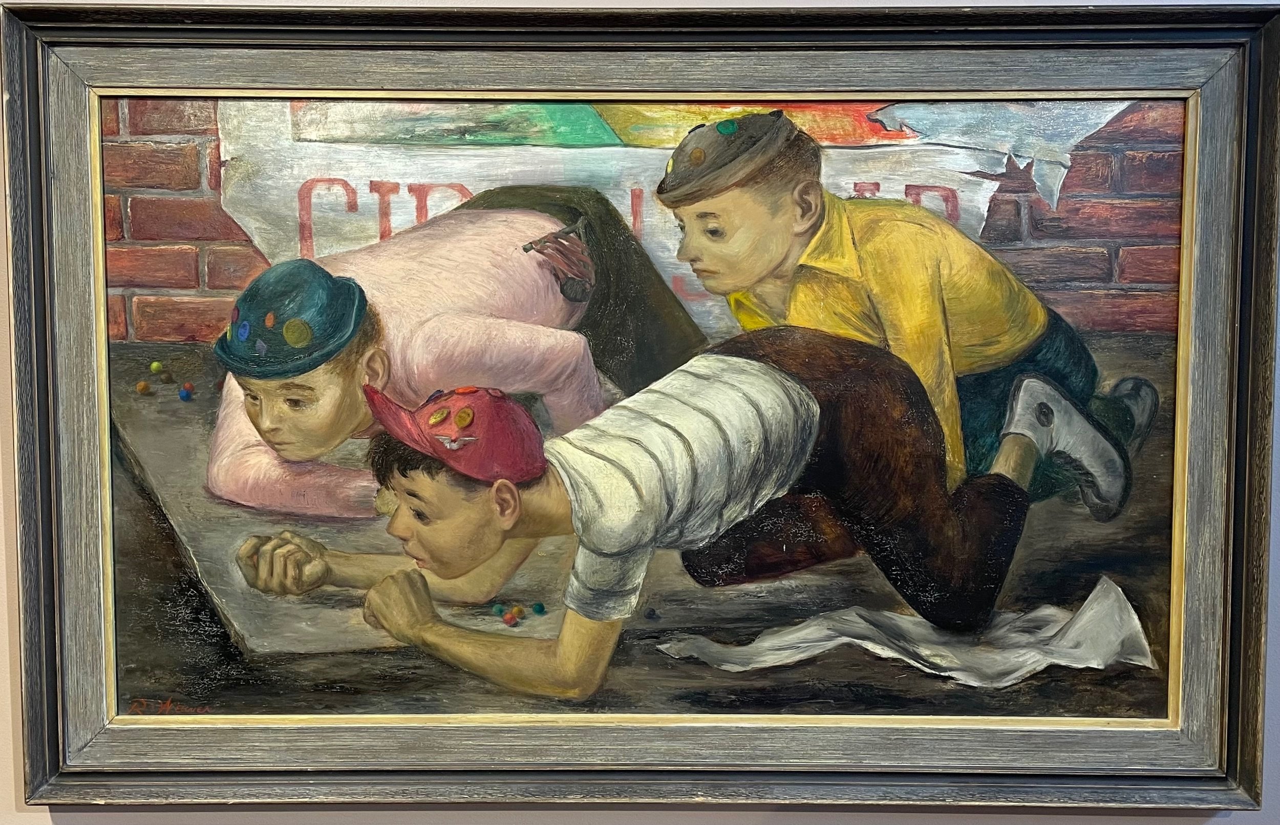 "The Marble Players" c. 1949