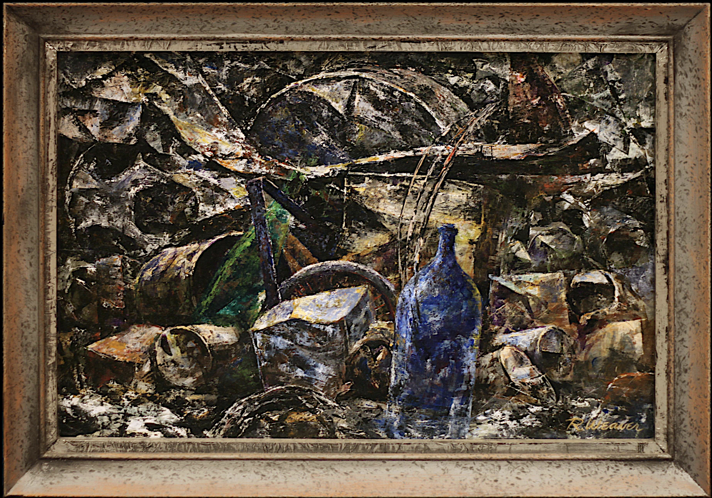 "Blue Bottle" c. 1972