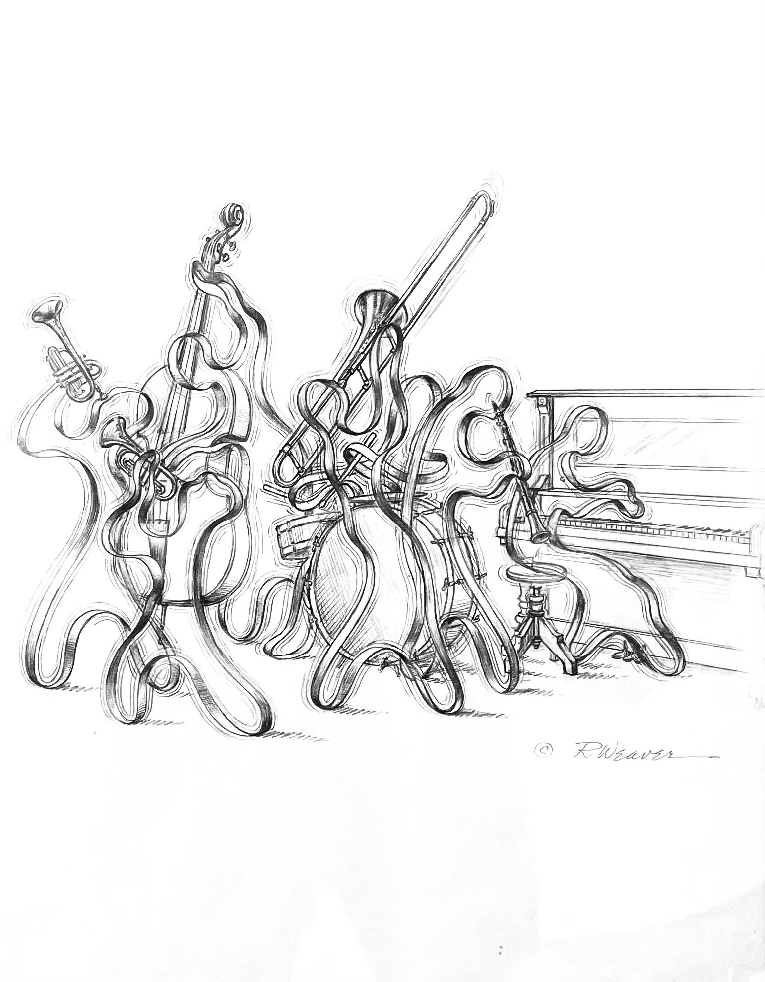 "Rubber Band" c. 1978