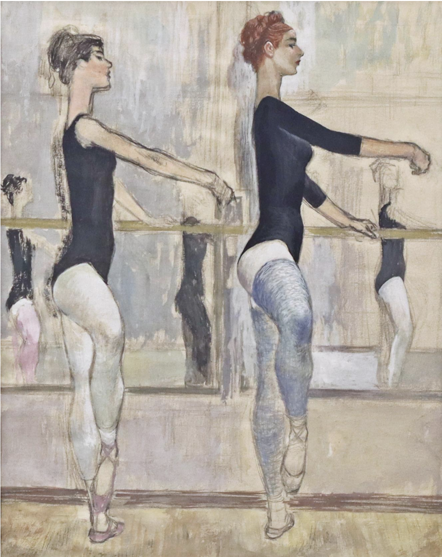 "Ballet Dancers" c. 1974