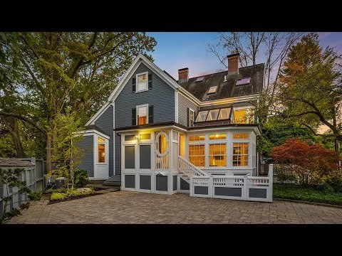 43 Larch Road, Cambridge MA - Custom Architecture, Artful Design & An Outdoor Oasis