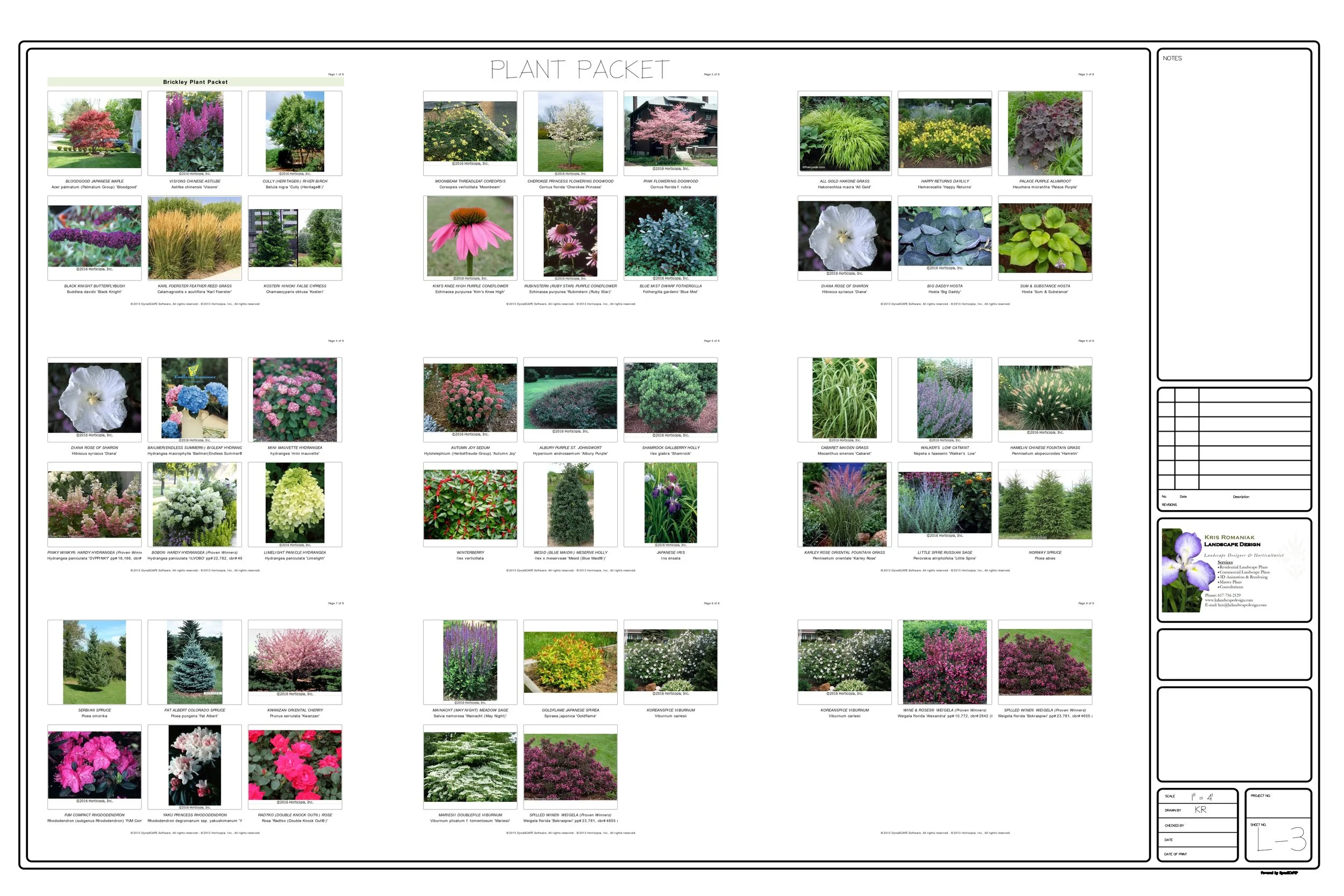 Traditional Landscape Plan & Design — Kris Romaniak Landscape Design