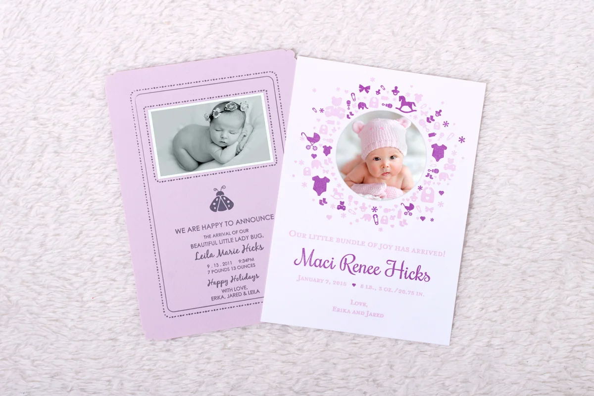 BABY ANNOUNCEMENTS&nbsp;