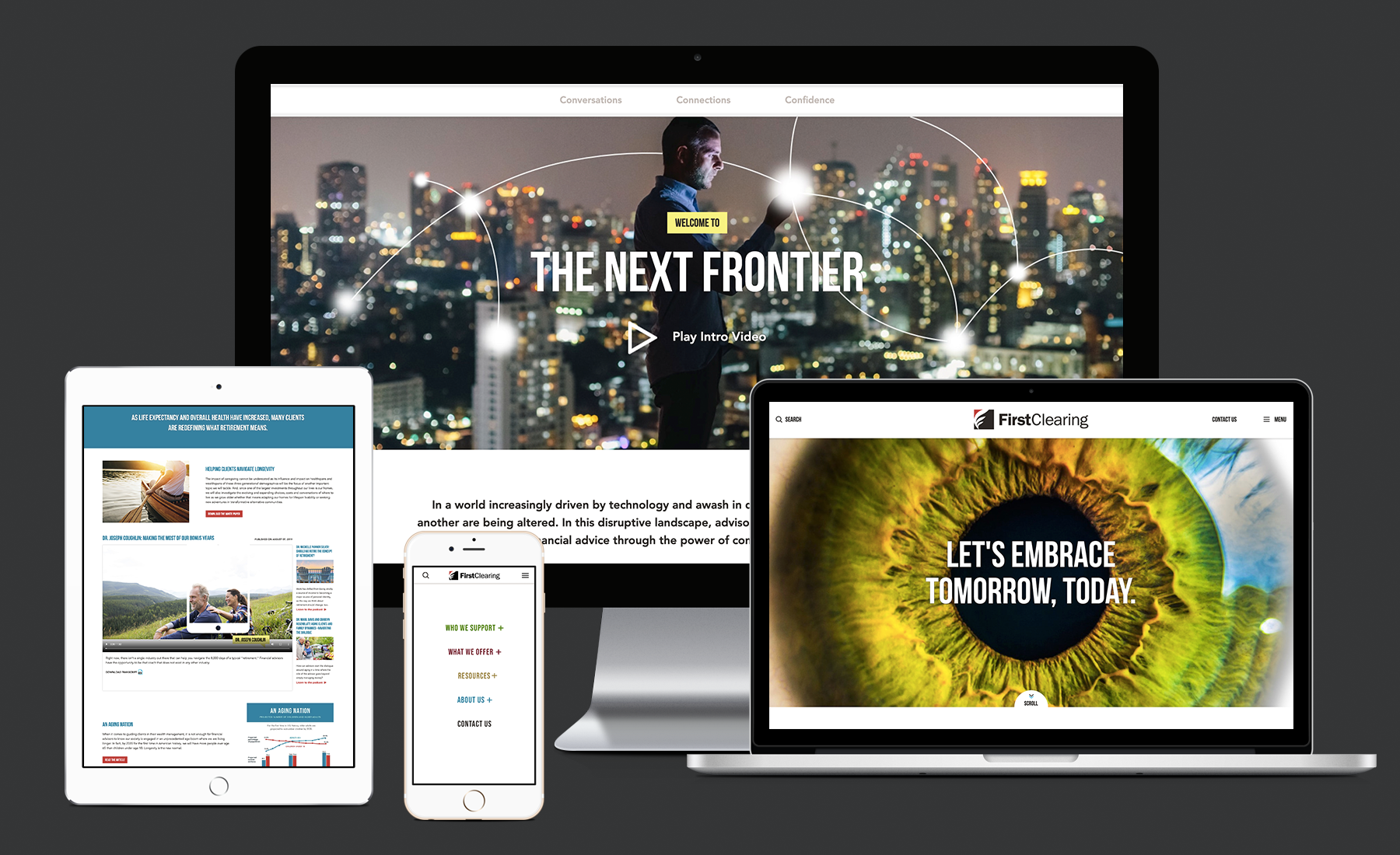 I was the lead designer on this brand redesign involving everything from the logo to the website. ADA compliance was At the forefront of the website design and needed to pass rigorous testing by the Wells Fargo compliance team.