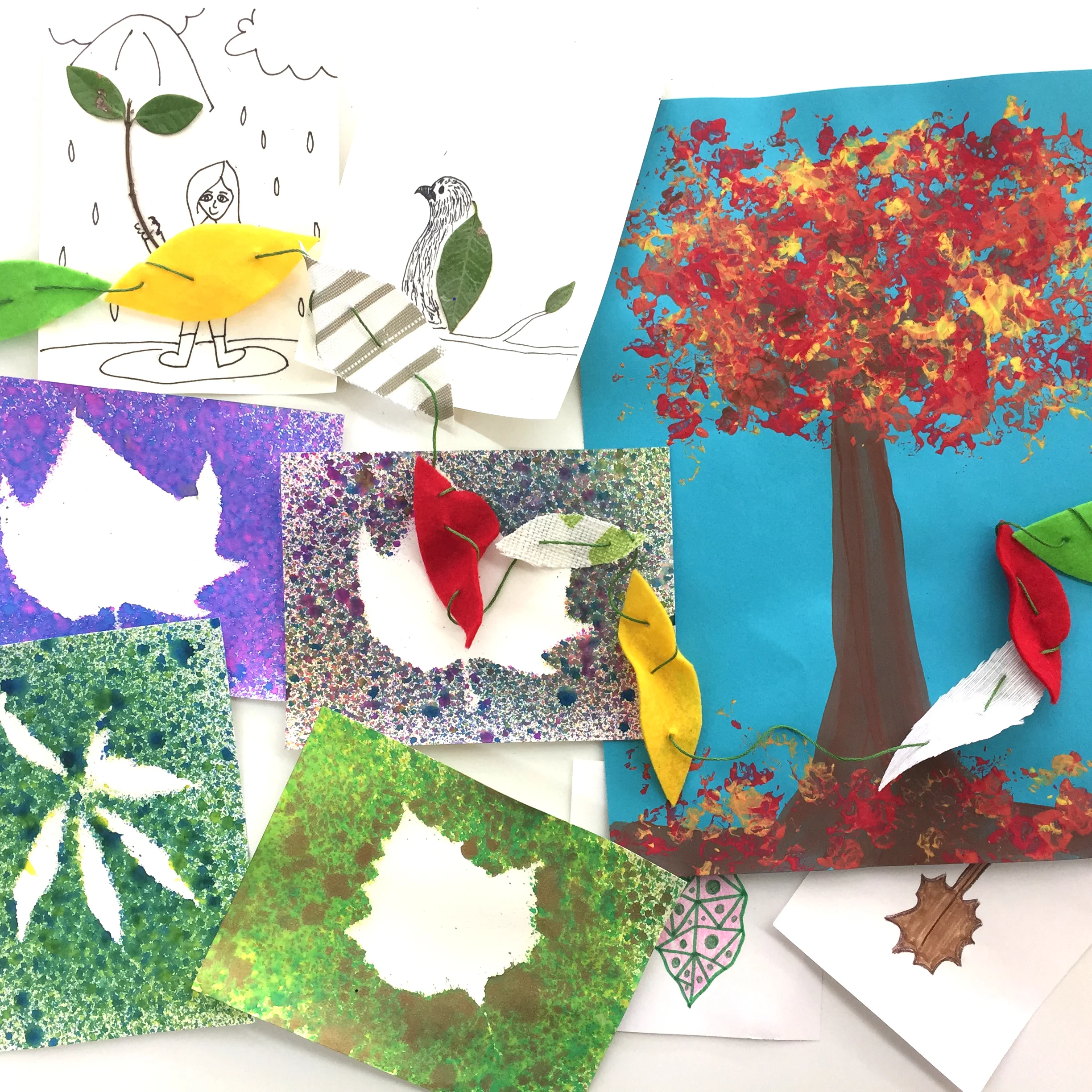 LEAF PROJECTS FOR KIDS