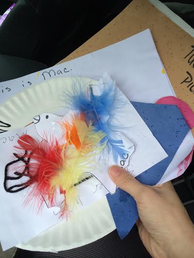 The Handfuls of Artwork from School (or The Art Project)