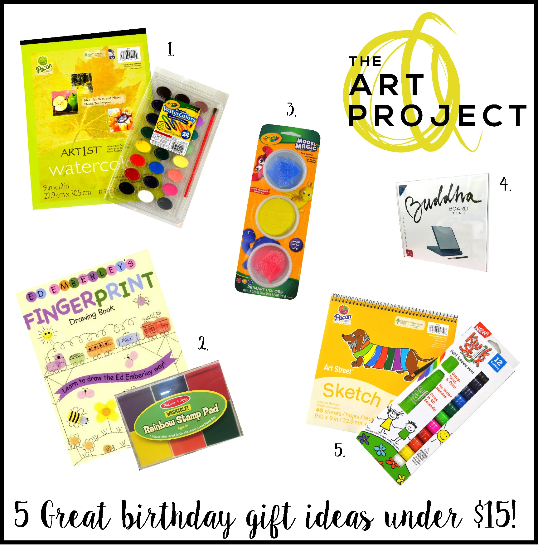5 Birthday Gift Ideas for Under $15