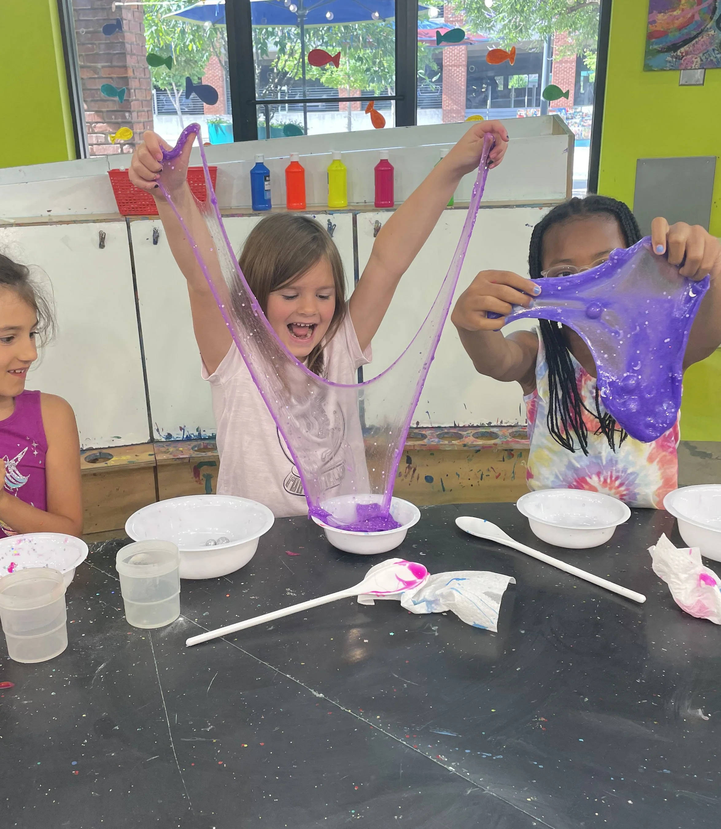 Slime Camp at The Art Project! May 30 - June 2