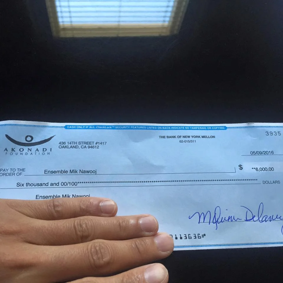 Thank you Akonadi Foundation for the generous grant! This grant will be used to execute the epic event we're producing with Hip Hop for Change in August! Details coming soon- but it'll be free and open to public!