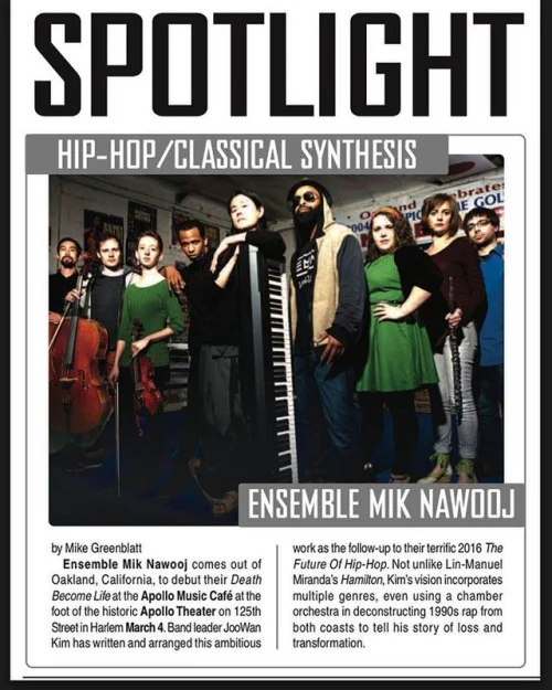 Thank you The Aquarian Weekly for the shout! Get a physical copy if you're in the tri-state area and come see us live at Apollo Music Cafe!