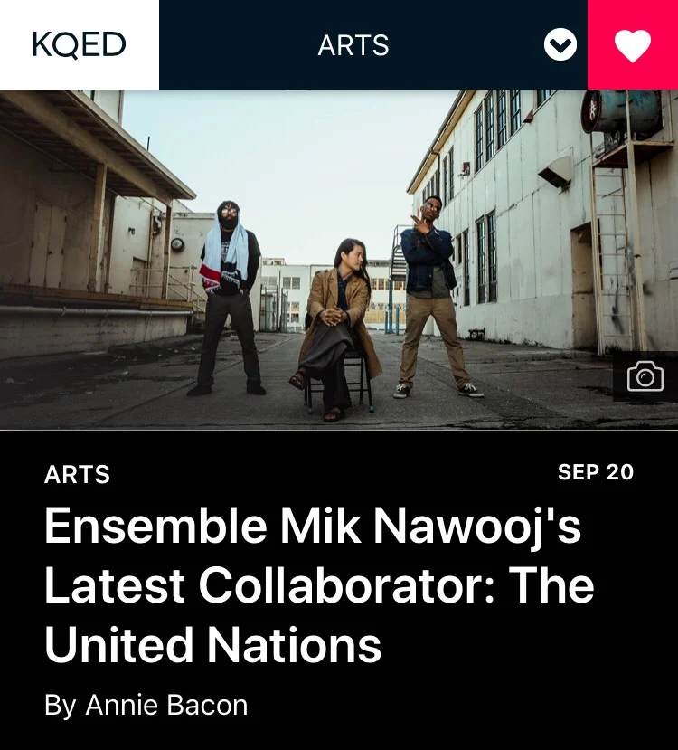 “With its work over the last year, EMN joins an elite crew of Oakland artists—Boots Riley ( Sorry to Bother You ), Daveed Diggs ( Blindspotting ), Ryan Coogler ( Black Panther ), Fantastic Negrito and others—who are changing national and global cultural conversations with their work.” Full article here