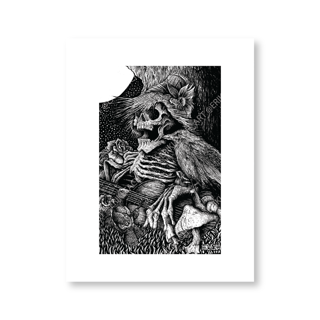 "STRANGEST OF PLACES" PRINT