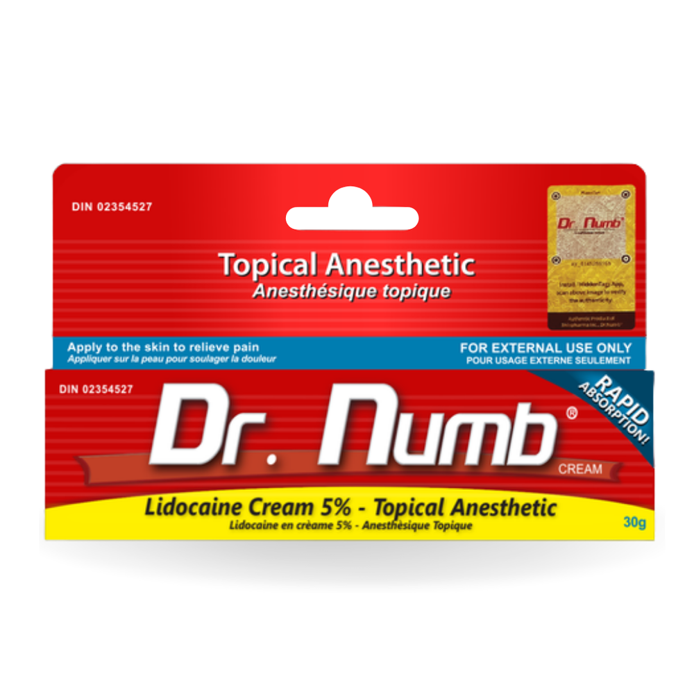 Dr. Numb Numbing Cream — Tailored Tattoo Removal Melbourne