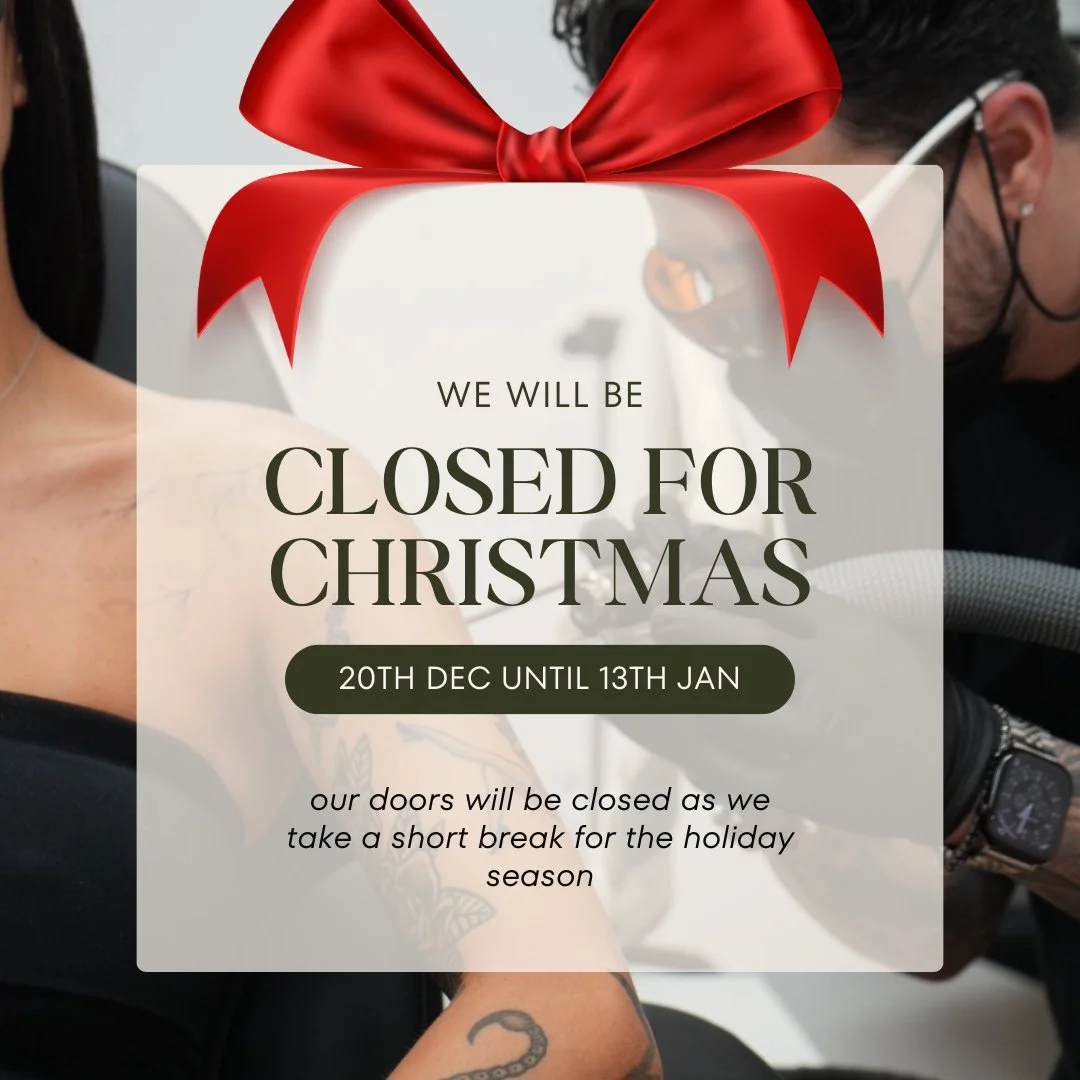 🎄✨ Friendly Reminder! ✨🎄

Just a friendly reminder that we&rsquo;ll be taking a short break over the holiday season! 

Our studio will be closed from December 20th to January 13th while our team rests, recharges and enjoys some well-deserved downti