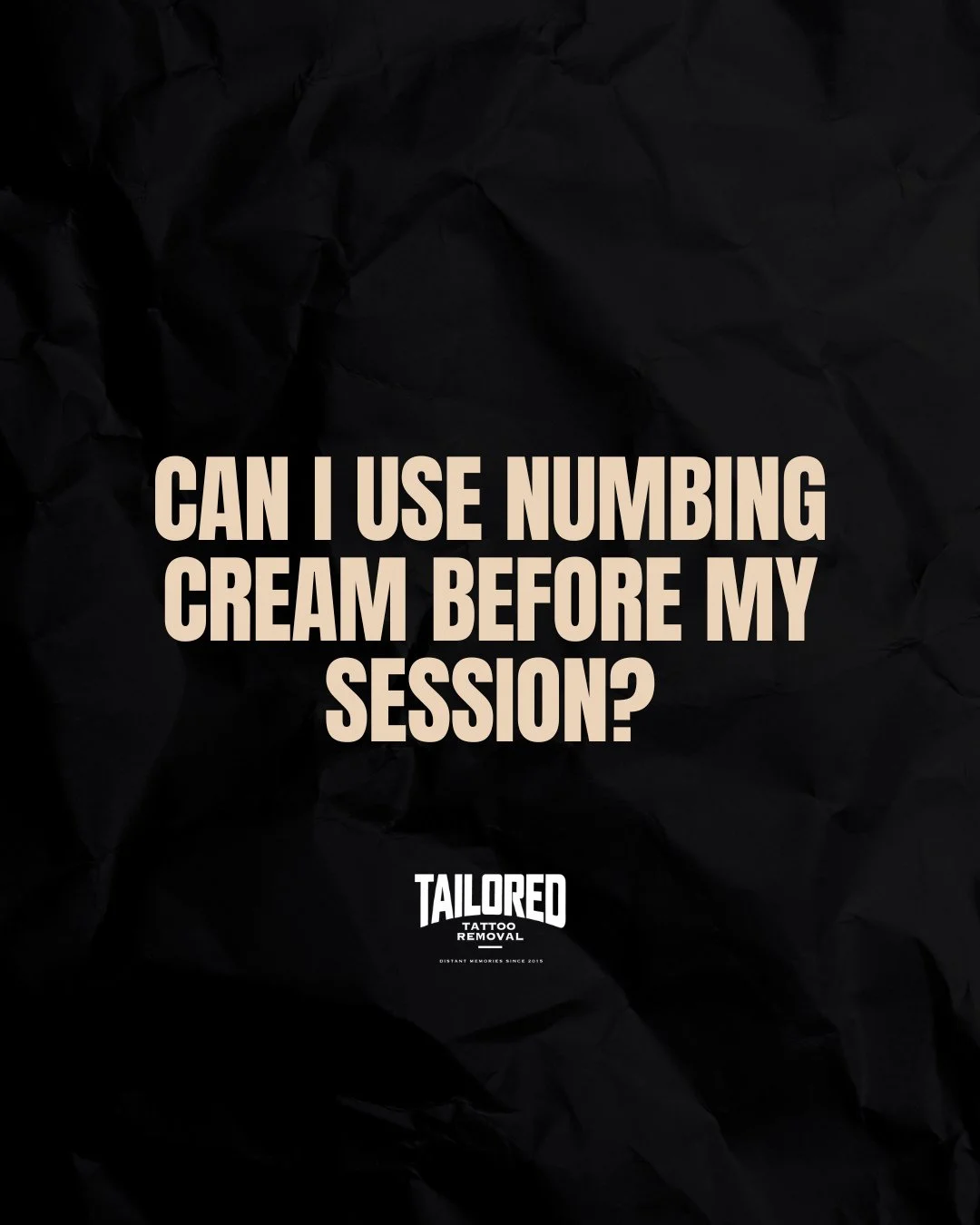 Can I use numbing cream before my session?

Yes &mdash; it&rsquo;s a common question and totally valid.
Many clinics recommend topical numbing if you&rsquo;re worried about the pain. 

It&rsquo;s designed to help take the edge off and make your sessi