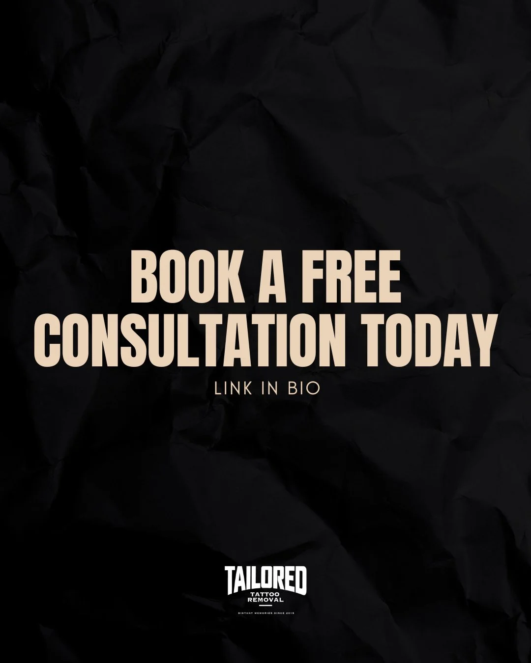 READ CAPTION BELOW 👇

Did you know we offer FREE consultations at Tailored Tattoo Removal? 👀

And here&rsquo;s why that matters&hellip;

Tattoo removal isn&rsquo;t one-size-fits-all. Every tattoo is different. Every body is different. Every goal is