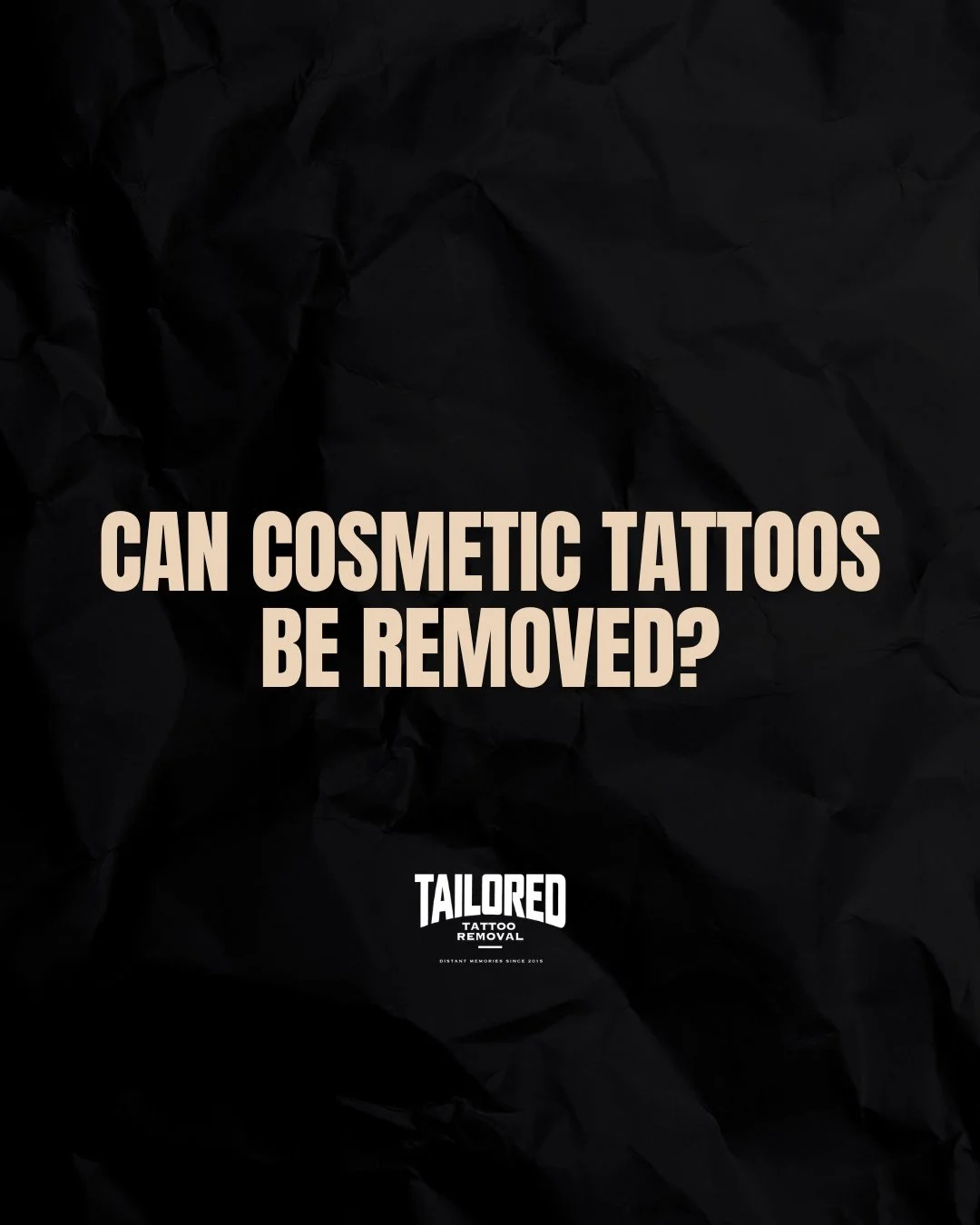 READ CAPTION BELOW 👇

Can cosmetic tattoos (like brows) be removed? 

Yes, they absolutely can be removed. But cosmetic tattoo ink is very different to traditional body tattoo ink, which is why the process can be more unpredictable.

Cosmetic inks a