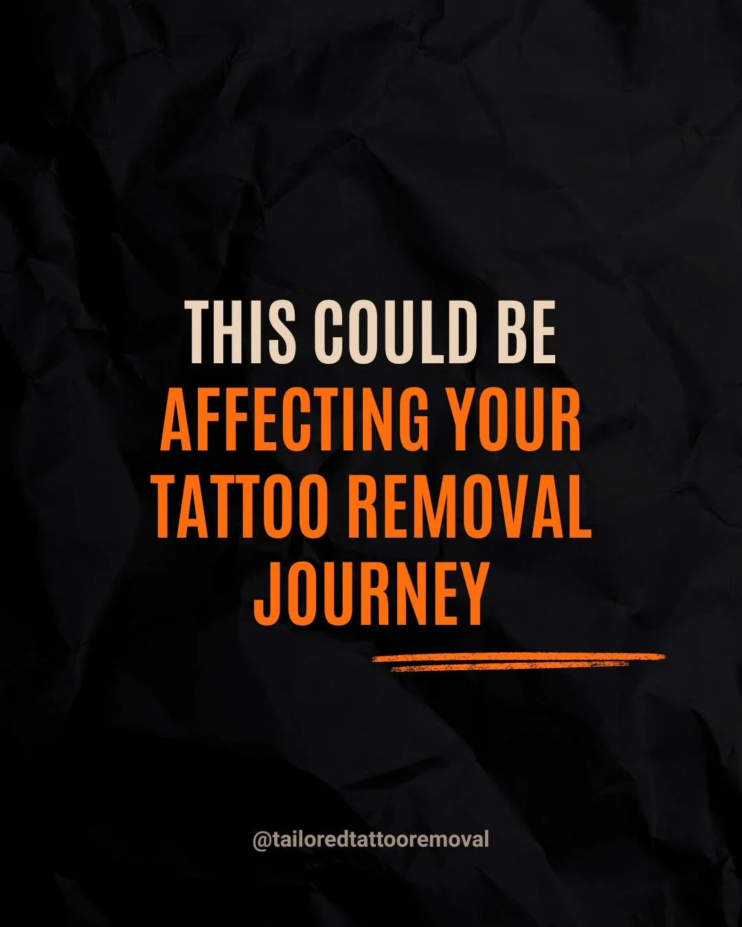 READ CAPTION BELOW 👇

This could be affecting your tattoo removal journey&hellip; and here&rsquo;s why 👀

Tattoo removal isn&rsquo;t just about the laser, your body plays a huge role in how quickly your tattoo fades.

Here are a few things that mig
