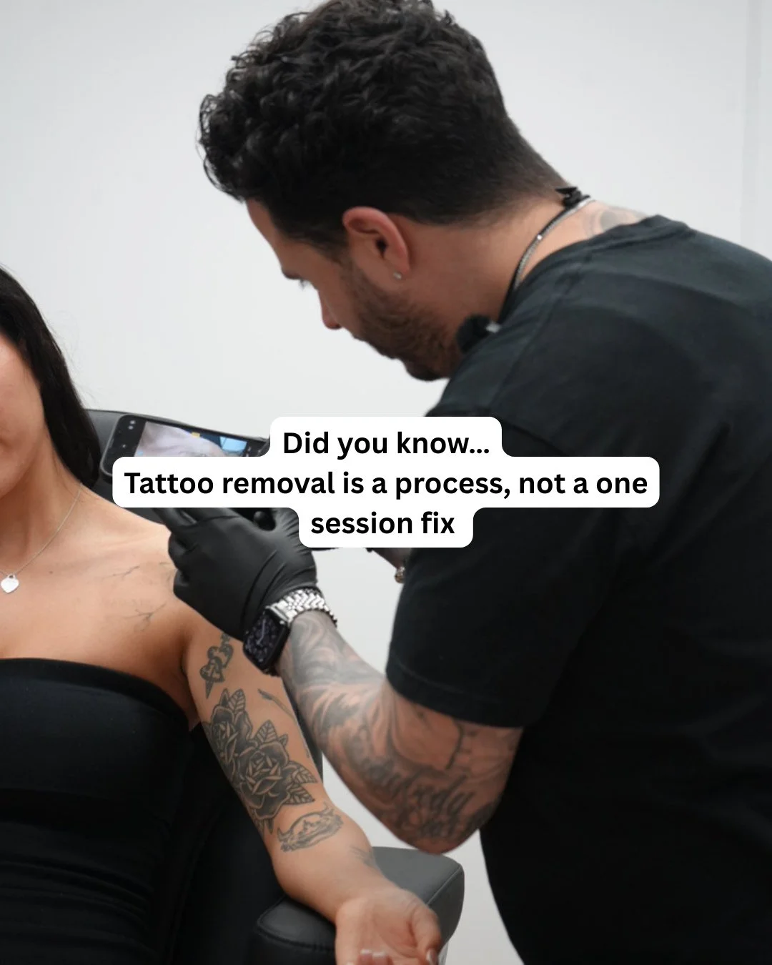 Tattoo removal is one of those things people think is super simple&hellip; until they actually start the process 👀

The reality is, there&rsquo;s a lot more that goes into your results than just showing up for a laser session.

Your immune system pl