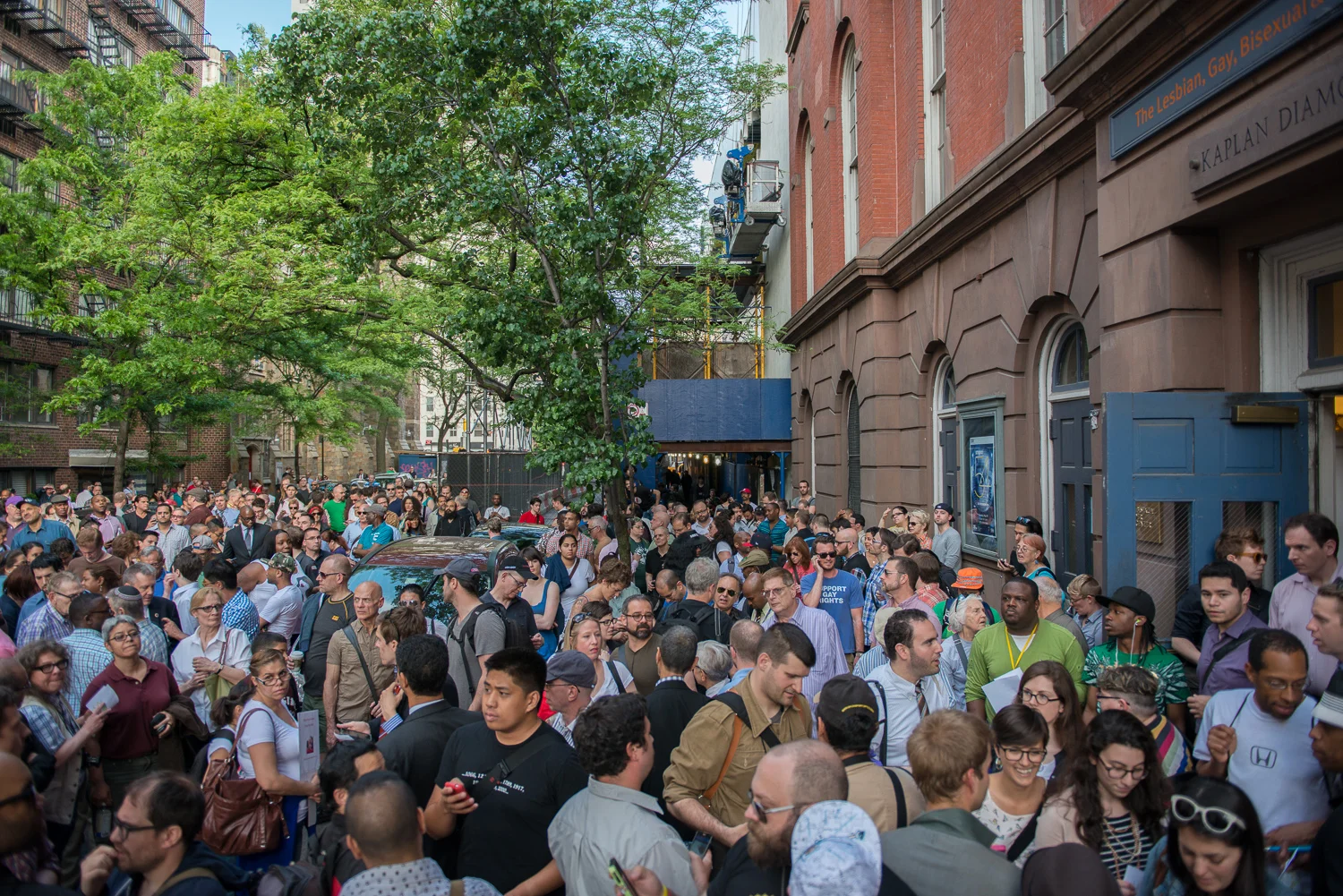Anti-Violence March & Rally at The Center