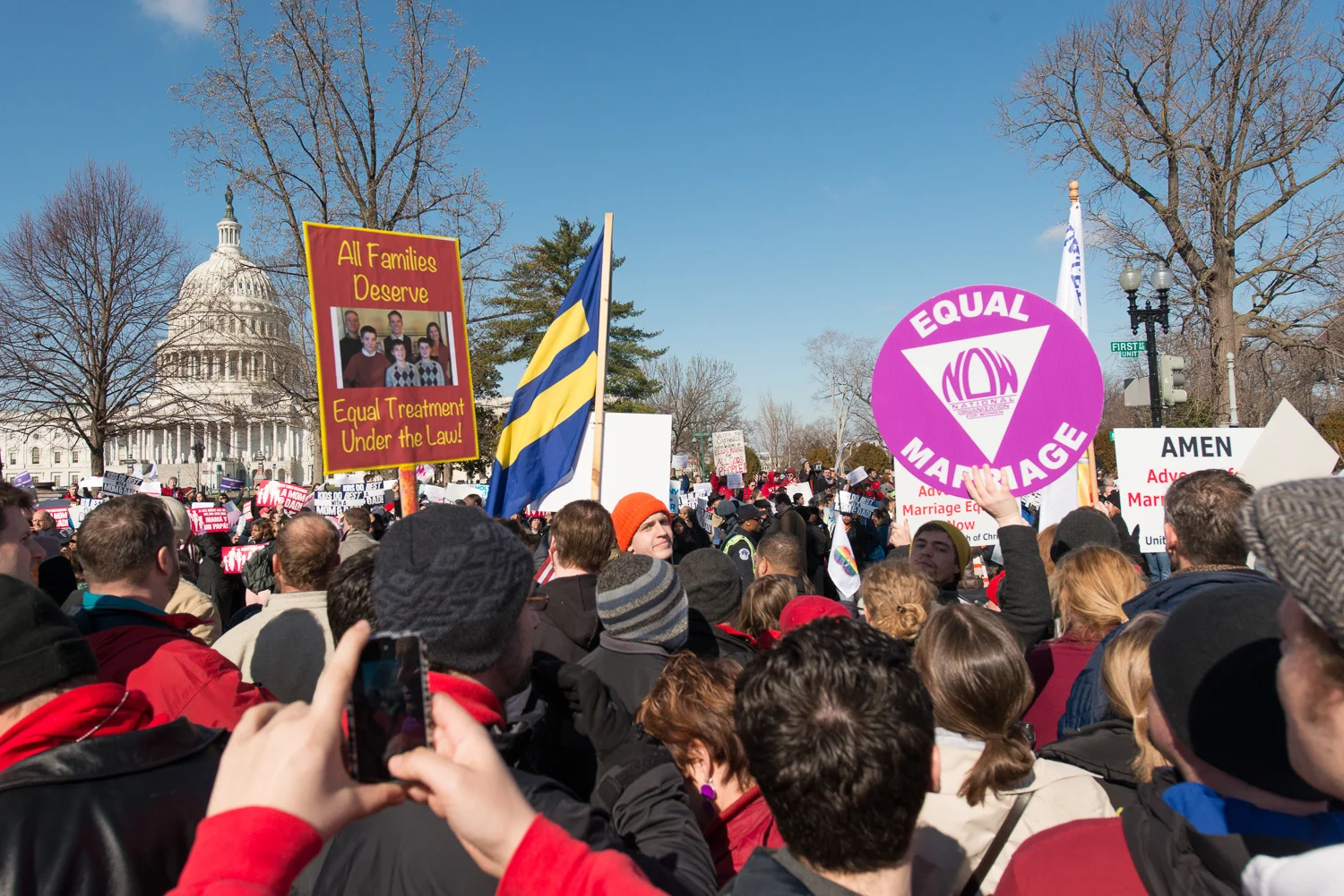 Marriage Equality Rally - U.S. Supreme Court
