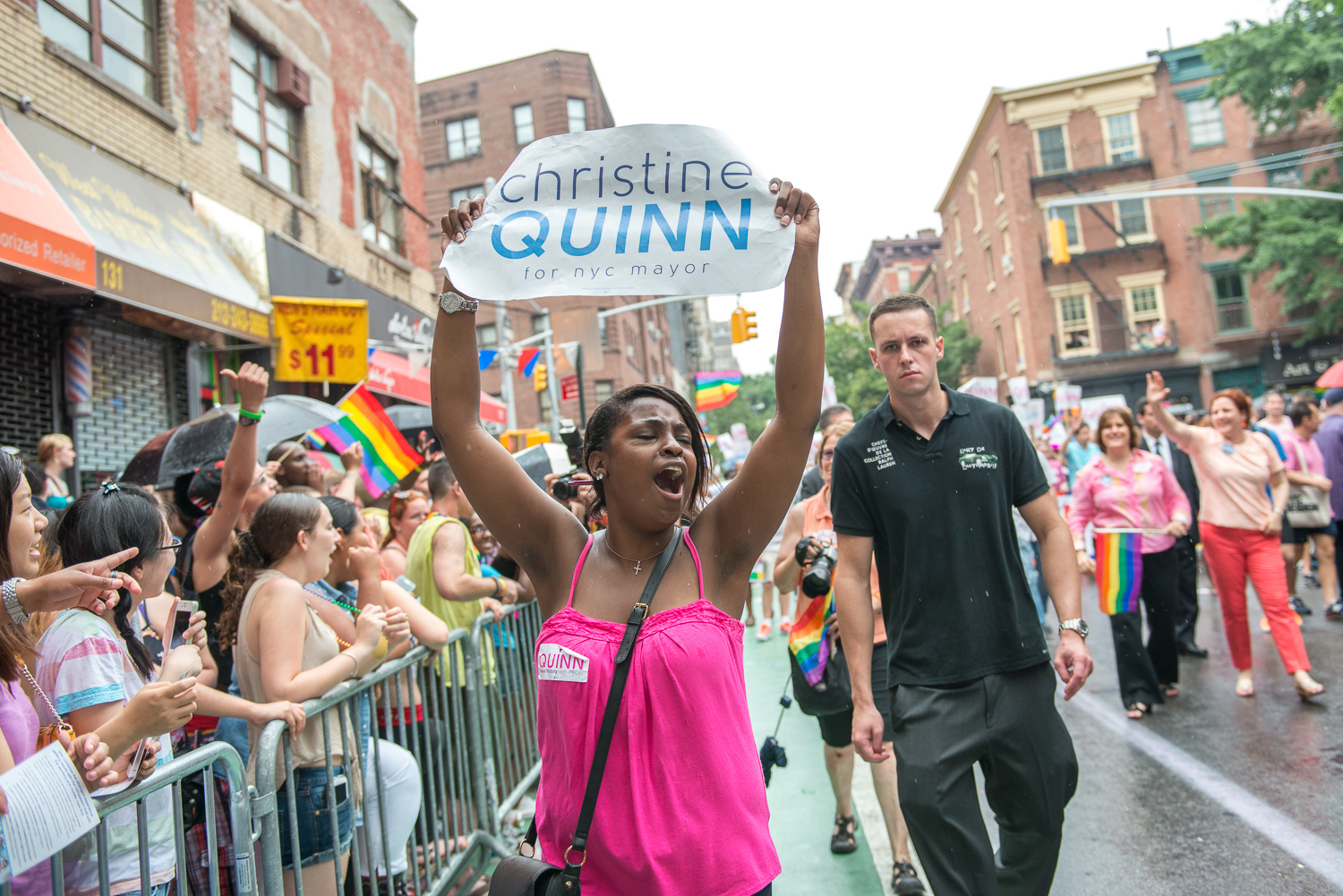 Christine Quinn's Mayoral Campaign NYC Pride