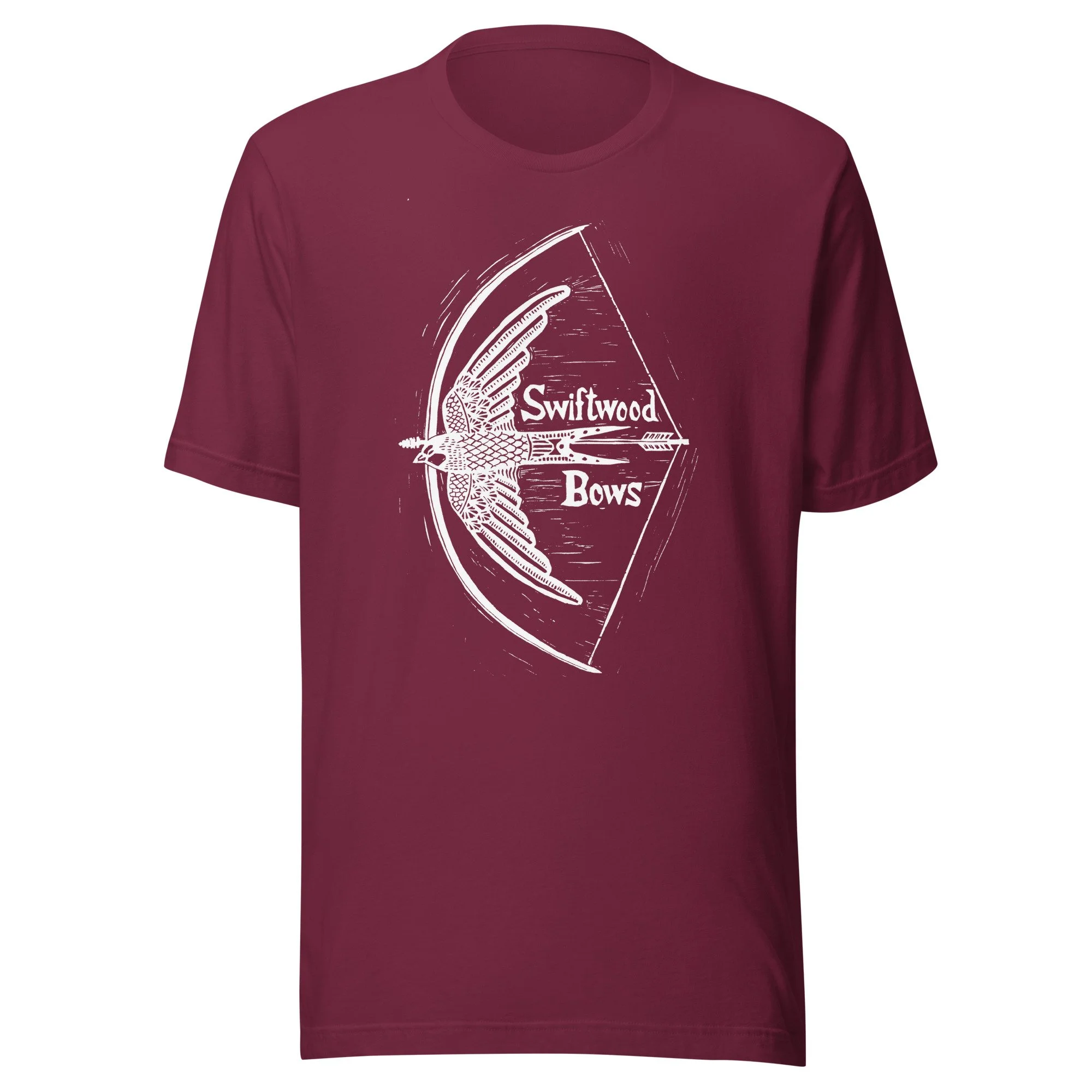 unisex-staple-t-shirt-maroon-front-6536a7c590063.jpg